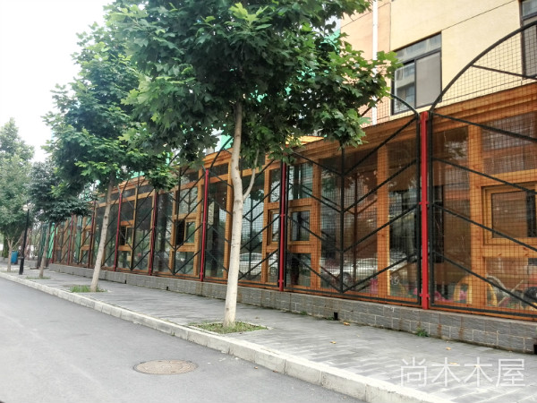 北京郑各庄幼儿园阳光房木屋