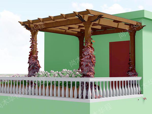 木质凉亭设计方案