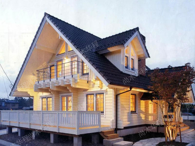 欧式美式别墅木屋